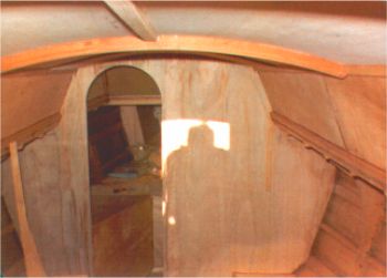 CW 975 multi-chine plywood sailboat
